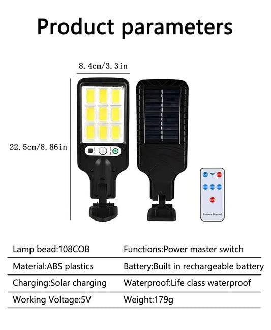 Outdoor Solar Lights Motion Sensor Solar 3 Modes