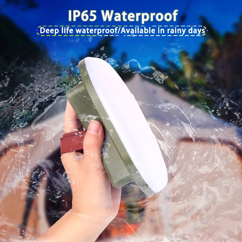 MOSLIGHTING Rechargeable Camping Lantern 80 W