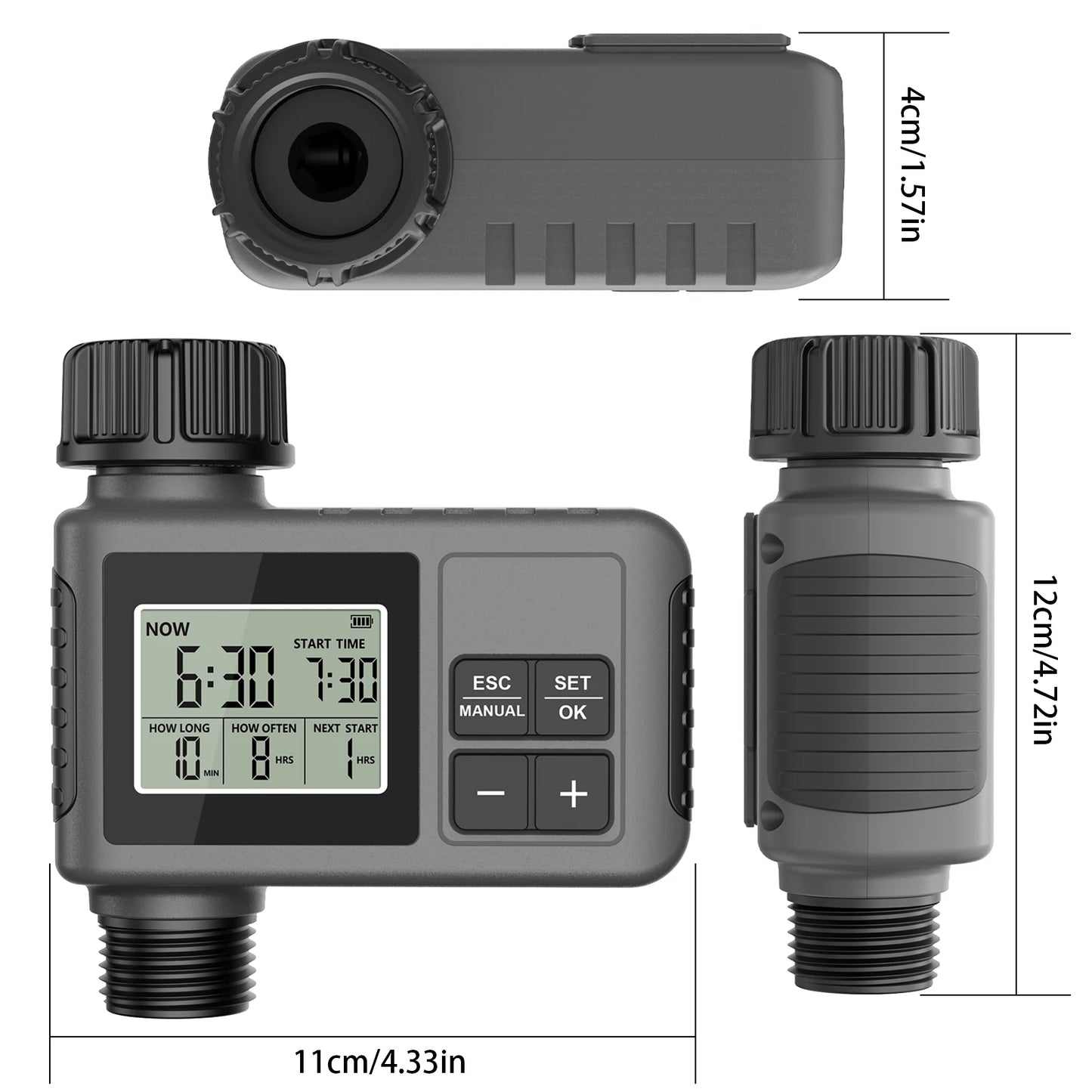 Programmable Garden Watering Timer IPX5 Intelligent