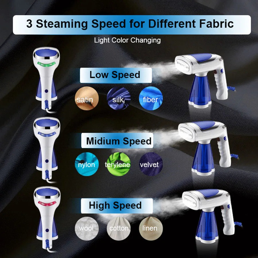 Portable garment steamer iron 1600W 110V-240V