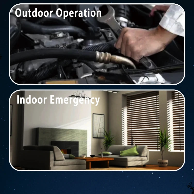 MOSLIGHTING Rechargeable Camping Lantern 80 W