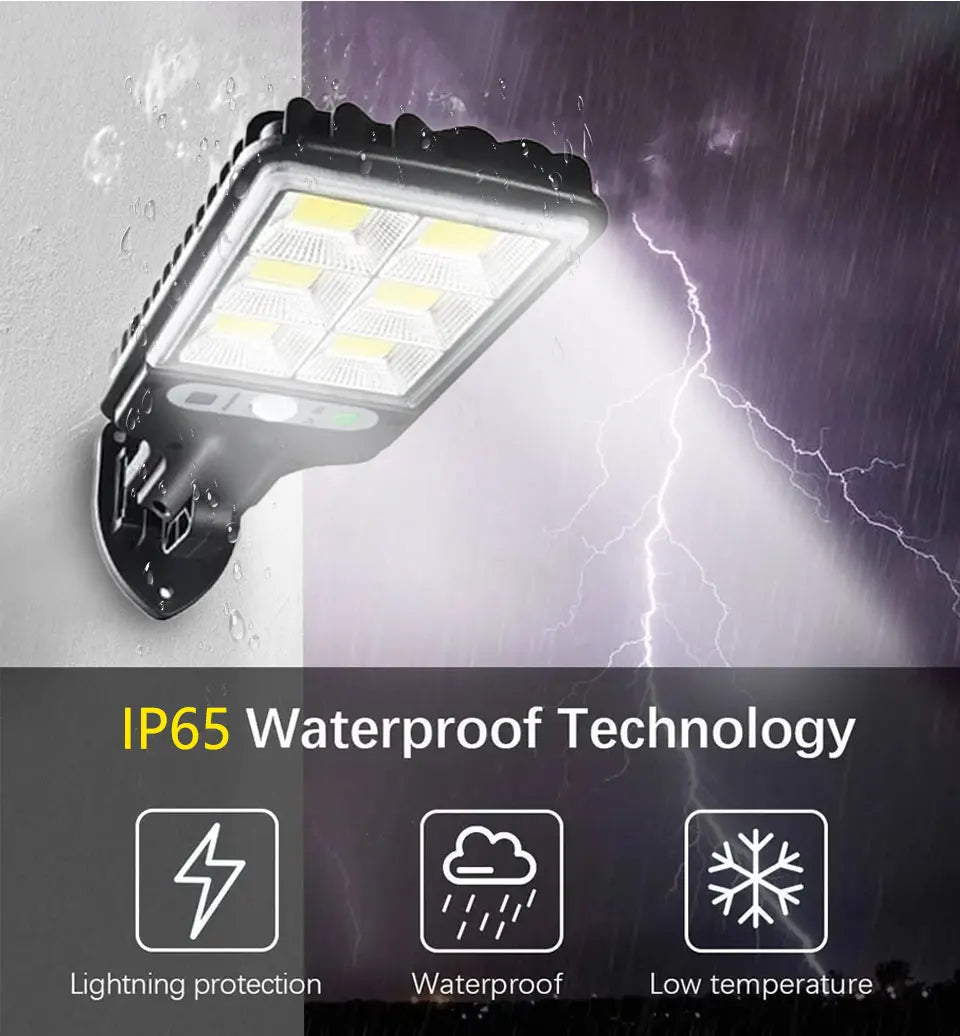 Outdoor Solar Lights Motion Sensor Solar 3 Modes