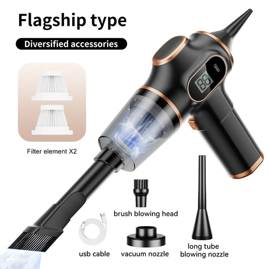 Cordless mini vacuum cleaner